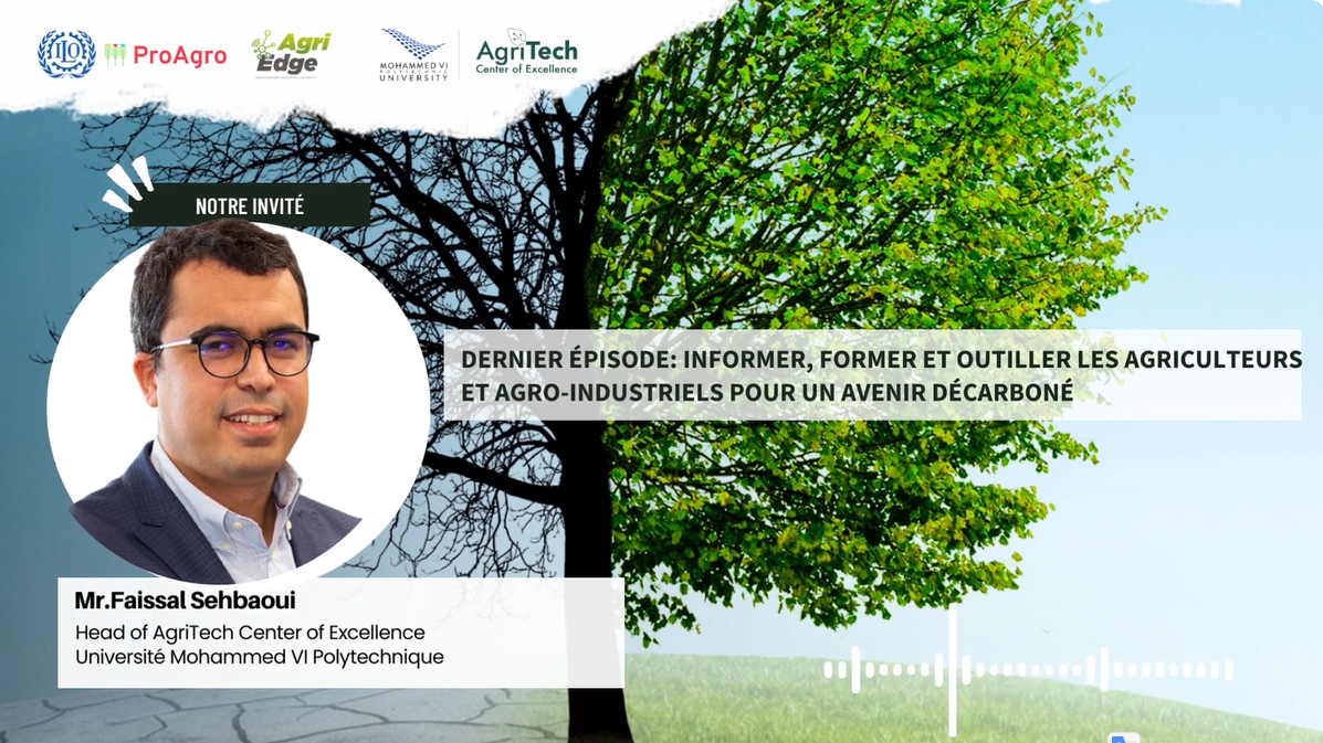 Episode 10 - Informer, former et outiller l'agro-industrie sont cruciaux pour sa décarbonation